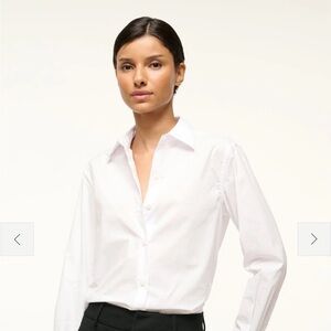STAUD Roxbury Poplin Shirt